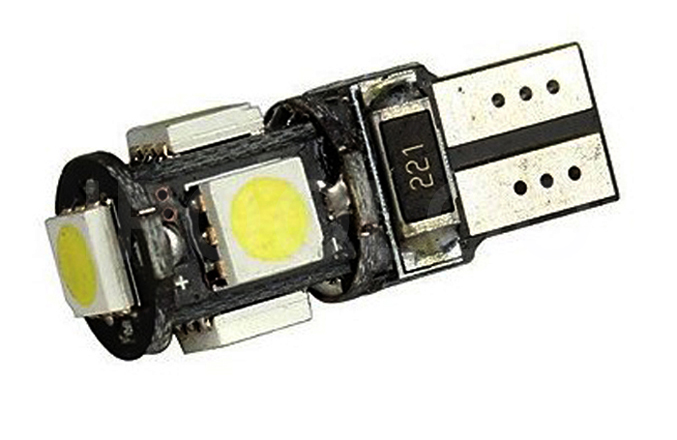 Canbus t10 5smd 5050     canbus w5w 194 5050 smd    