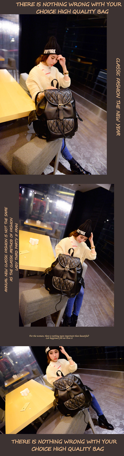 W02073 High Quality Korea Preppy Style Plaid 2014 New Fashion