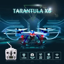 JJRC YIZHAN Tarantula X6 Quadcopter Drones with HD Camera 4CH RC Helicopter RTF 2.4GHz 5MP 1080P FHD Optional VS X600 X400