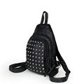 Solid Color Fashion Black Small Bag Lady Casual Dual purpose Backpack Designer Chest Pack Women Designer