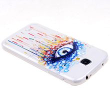 Free shipping Phone Cases Cover for Samsung Cases Galaxy S4 Ultra Thin Transparent Soft TPU Color