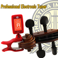 Free shipping Tuner LCD Mini Clip on Electronic Guitar Violin Bass Ukulele Tuner universal musical wind
