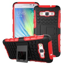 2015 New Defender Stand Cover Cases For Samsung Galaxy A3 A3000 case Hybrid TPU Hard Shockproof