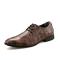 mens camo leather shoes british fashion style blue red brown color man camouflage party leather shoes