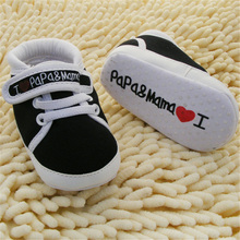 0 18M Baby Infant Kids Boy Girl Soft Sole Canvas Sneaker Toddler Newborn Shoes Hot