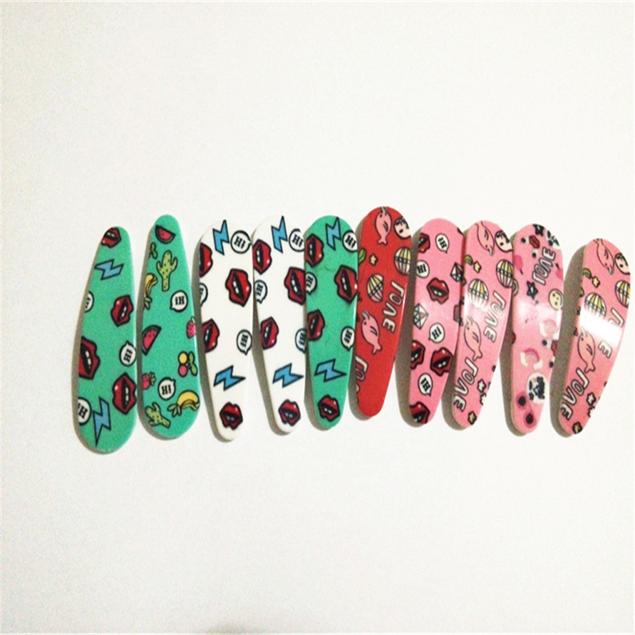 Fashion Random Pattern Baby BB Toddler Hair Clips Cute Flower Factory Supply Mix Barrette Hairpin For