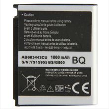 DHL free shippping 1000mAh Replacement Mobile Phone Battery for Samsung U700 50pcs lot