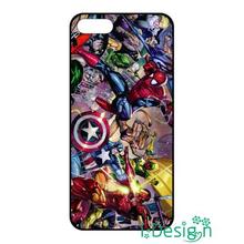 Fit for Samsung Galaxy mini S3/4/5/6/7 edge plus+ Note2/3/4/5 skins cellphone case cover Avengers Spiderman Thor Captain comic