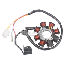 Ignition Stator Magneto 8 Coil 4 Wires GY6 50 110 150cc Scooter Moped ATV TAOTAO JCL