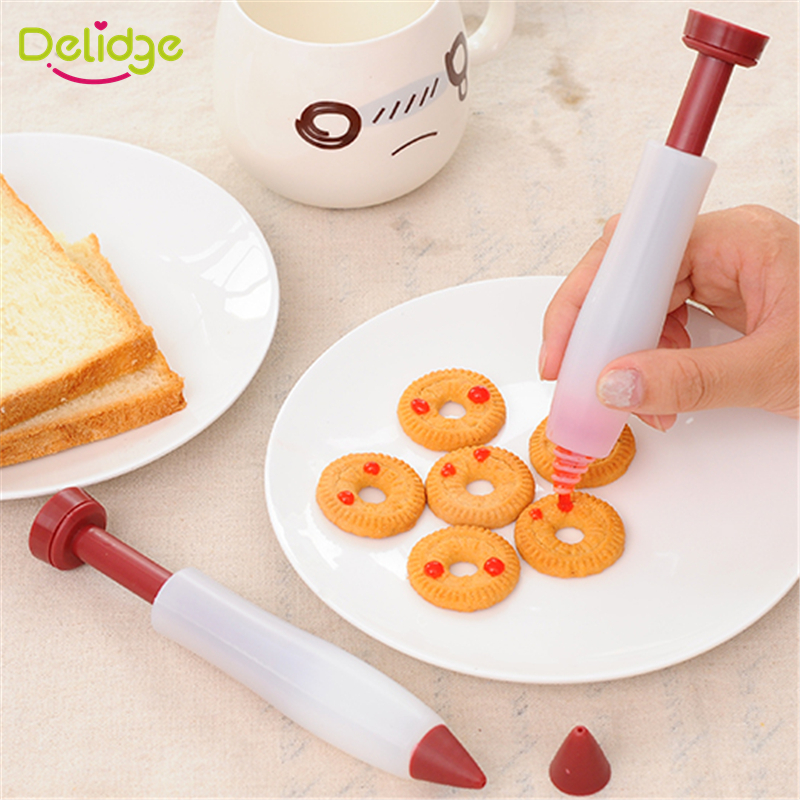 1 pc Silicone Cake Decorating Pen Dessert Decoration ...