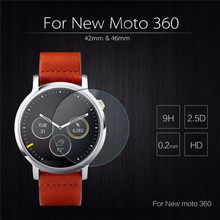 For Motorola Moto 360 Smart Watch 2nd 2015 42mm 46mm tempered glass screen protector Nano anti-burst super clear protective film