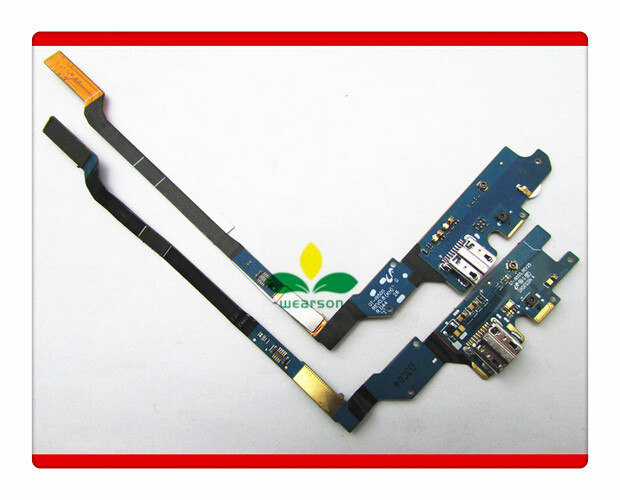 100% Original USB Charging Port Flex Cable FPC with Microphone For Samsung i9500 S4 i9505 i9508 Free shipping with tracking number