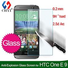 9H Tempered glass Screen Protector for HTC One E9 E9+ E9 Plus A55 Original CHYI With Retail package +Moist Wipes 50pcs/lot