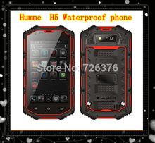 Humme H5 3G Smartphone Waterproof mobile Phone 4.0″ IP68 Android 4.2 MTK6572 bluetooth phone 512M RAM Humme H5 mobile phone