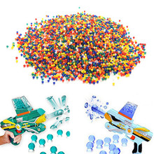 10000pc/lot Color Soft Crystal Bullet Water Gun Paintball Bullet Orbeez Gun Toy Nerf Bibulous Air Pisol Toy for Boy Children Kid