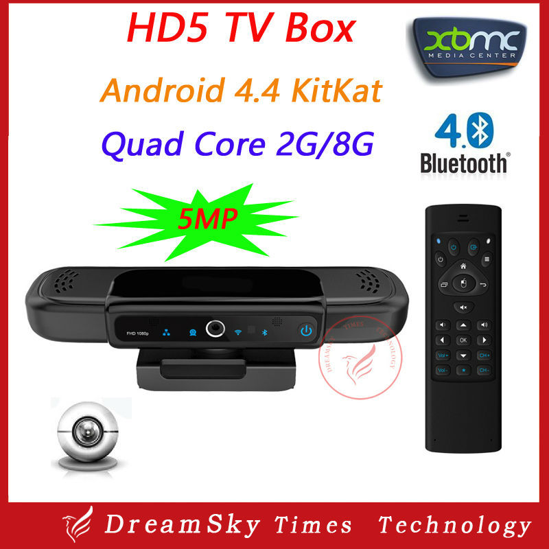 HD5 Full HD 1080P Android 4.4 Smart TV Box Allwinner Quad Core 2G/8G ...