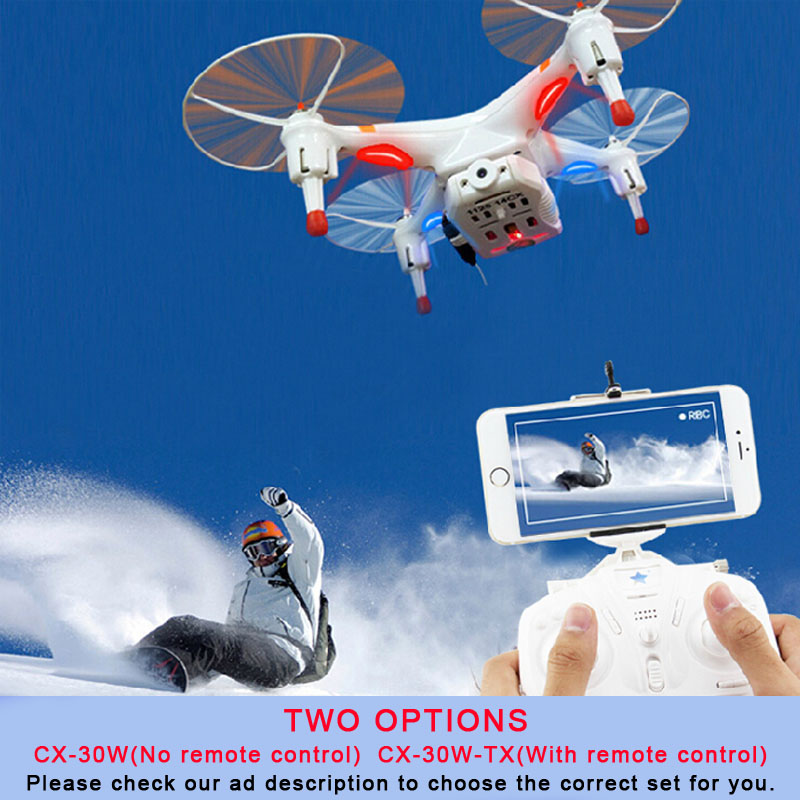 Cheerson CX 30W FPV Quadcopter Drone With Camera RC Helicopter Professional Drones Dron Quadrocopter VS MJX