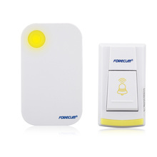 Waterproof Forecum 4 Cordless Remote Digital Door Bell Wireless Smart Doorbell with 100M Range 1 Transmitter to 1 Receiver