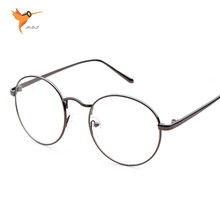 Newest Round Eyeglasses Retro Glasses Frame Clear Lens Eyeware Women Men Optical Myopic Brand Vintage Reading oculos de grau RQ2