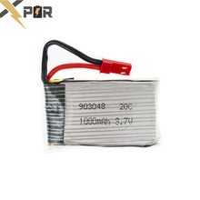 20pcs RC Drone Lipo Battery 3.7V 1000mAh JJRC H11C JST For JJRC H11D HQ898 RC Quadcopter Drone Battery Control Boat Car 903048