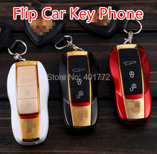NEW Unlocked Luxury Car Key Moible Phone F368 Fashion Cell Phone Dual SIM Card Russian Language/ Keyboard Optional