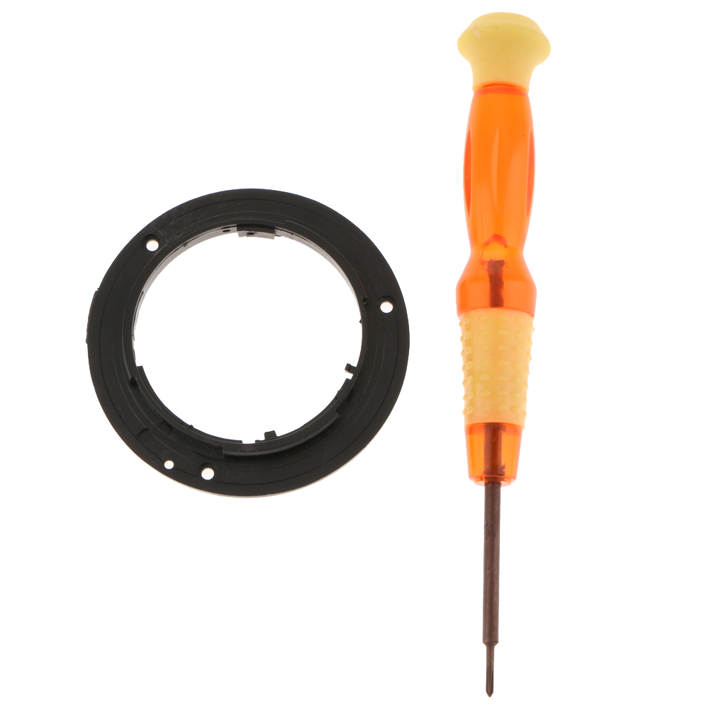 Repair Tool Screwdriver 2 Set Plastic Lens Bayonet Mount Ring Replacement for Nikon 18-55mm 18-105mm 55-200mm