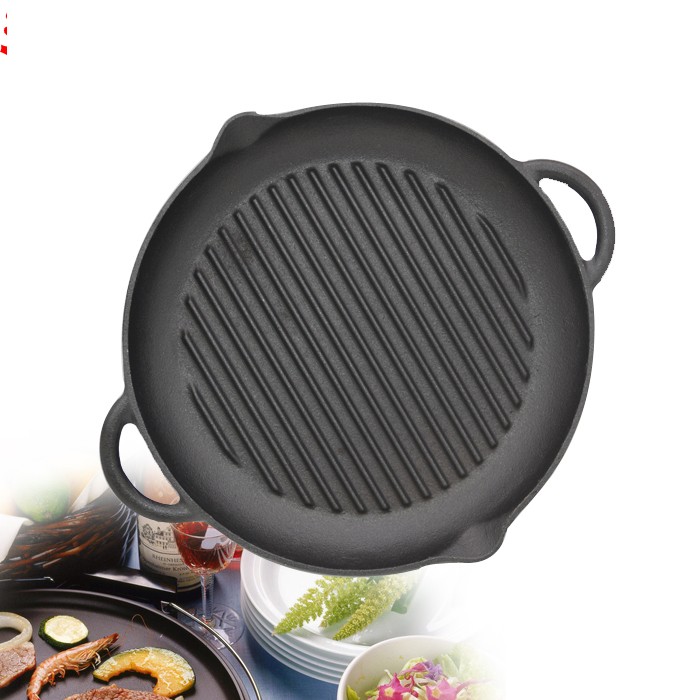 cooks cast iron pan set