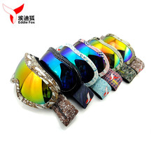EDDIE FOX HG-97 Professional Teenager Outdoor Anti-fog Skiing Goggles UV400 Windproof Climbing Snowboarding Eyewear 6Colors