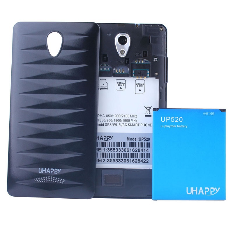 Original Uhappy UP520 WCDMA Smartphone 5 0 QHD Android 4 4 Quad Core 1GB RAM 8GB