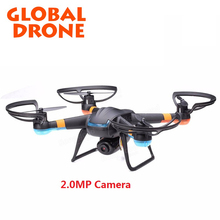 2016 Global Drone GW007-1 2.4G 6axis 4CH LCD Indoor Outdoor 2MP Remote Control Quadcopter RC RTF Drone With Camera Headless Mode
