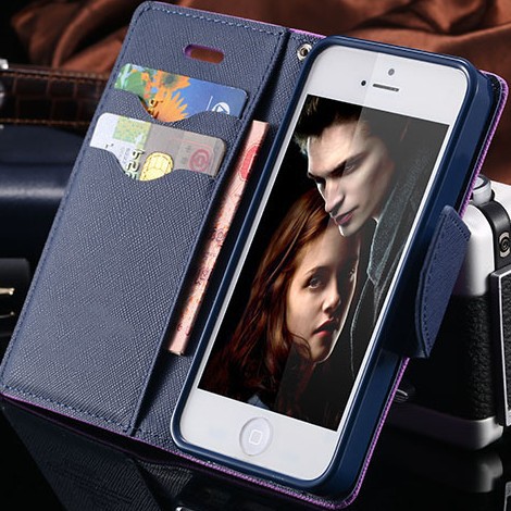For iPhone 4 Cases High Quality Fashion Candy Color PU Leather Case For Apple iPhone 4