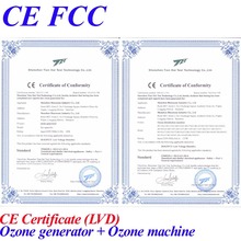 CE EMC LVD FCC ozonize for home water purifier