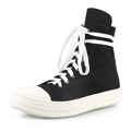 2017 Arrival Trainers Fashion Women Canvas Shoes High Top Lace Up Tide Zip Casual Luxury Flat