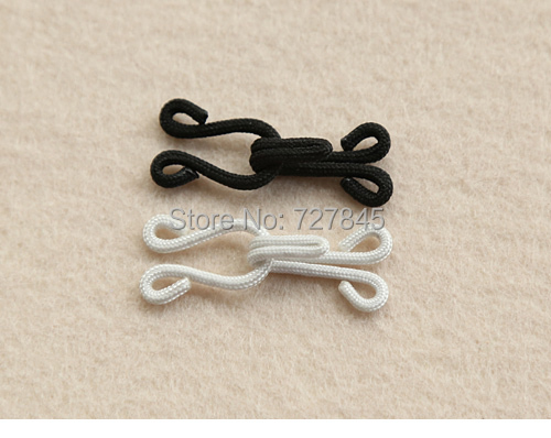 Description Picture 4 of item10pcs/lot White and Black Hook Button for Garment Handmade Buttons for DIY Sewing Accessories(KK-567)