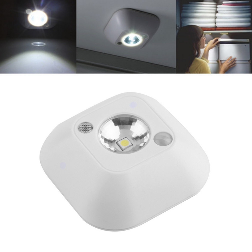 2019 2016 Popular New Mini Wireless Infrared Motion Sensor Ceiling Night Light Battery Powered Porch Lamp Lighting Fixture From Chricy 9 05