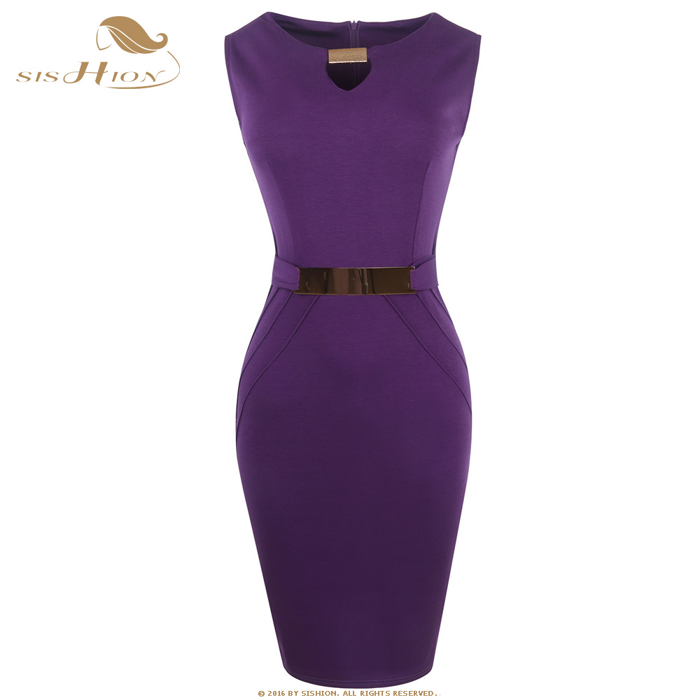 Purple Business Dresses