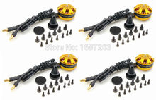 4pcs/lot DYS brushless motor BE2204 2204 2400KV for DIY FPV drones 250 F330 quadcopter