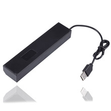 High Speed Mini 7 Port USB 2 0 ON OFF Sharing Switch HUB Black For Laptop