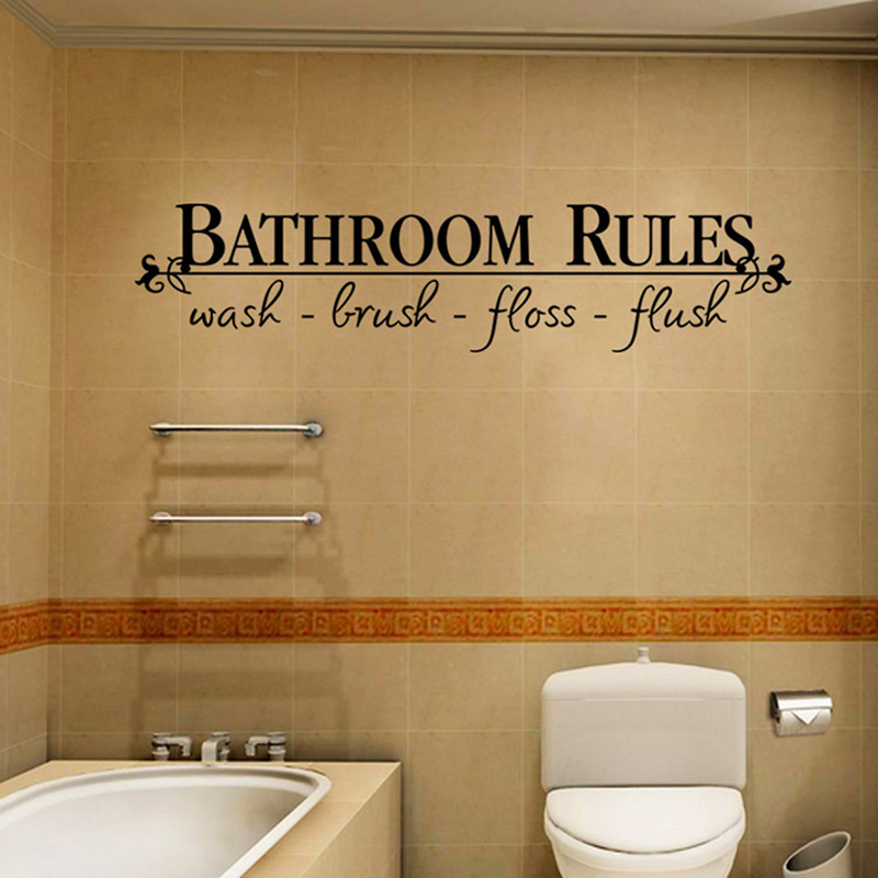 Vinilos para cuarto de baño: e ir el tipo de puerta más adecuado ...