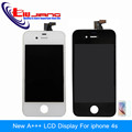 Original quality LCD Display Touch Screen Digitizer Frame Assembly For iphone 4s 4 4g Replacement Free