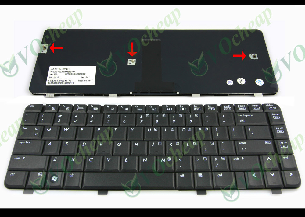 new laptop keyboard for hp compaq presario cq40 cq41 cq45 black us version v061102cs1 in new laptop keyboard for hp compaq presario cq40 cq41 cq45 black us version v061102cs1 in
