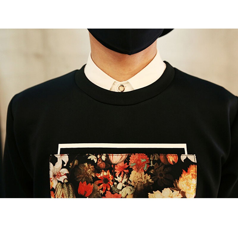 Mens Floral Hoodie04