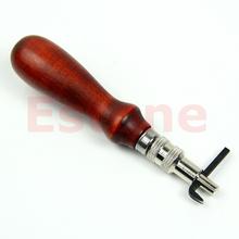Adjustable Leather Edge Stitching Groover Leathercraft Groove Gouge DIY Tool 1mm