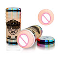 New Aircraft Cup Male Masturbator Sex Toys for Men Soft Silicone Artificial Vagina Pussy Sucking Masturbation