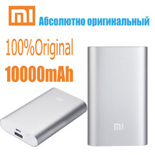 100 Original Xiaomi Power Bank 10000mAh xiaomi 10000 External Battery Pack Portable Charger Mobile Powerbank for