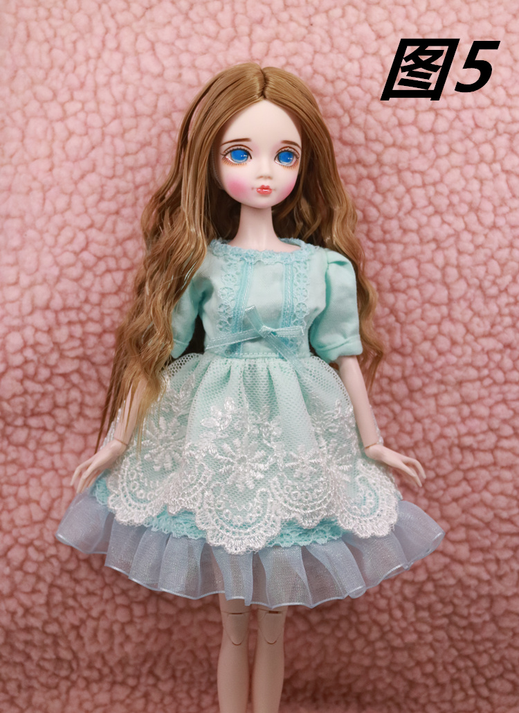 toys joint 29cm gift BJD make Stop118 up discount fashion dress shoes 1/6 doll with body Last wig blyth 5 toys joint 29cm gift 5