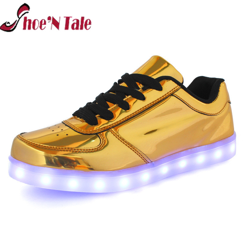 Shoe\u0026#39;N Tale 7 colors Light Up for men and women fa.
