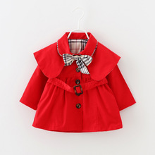2016 new spring and autumn baby girl clothes fashion casual baby coats girls 6 24 month