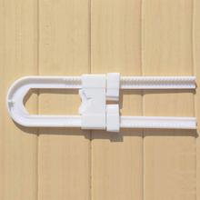 Newest 1pcs Child Infant Baby Kid Safety Drawer Door Cabinet Cupboard U Shape Lock New Baby