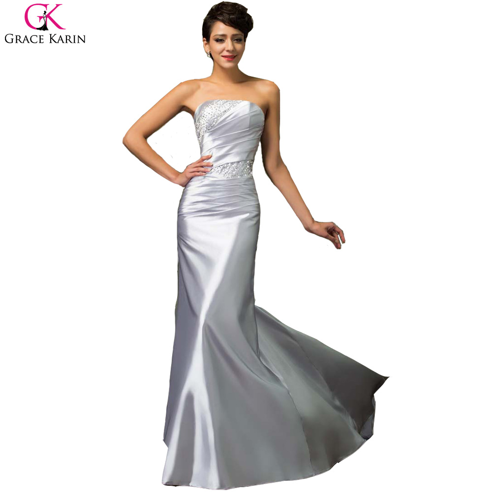 High Quality Silver Long Gowns Promotion-Shop for High Quality ...